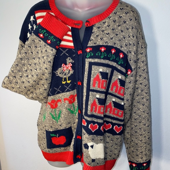 Sweater Loft • Schoolhouse Teacher Sweater - Picture 2 of 8